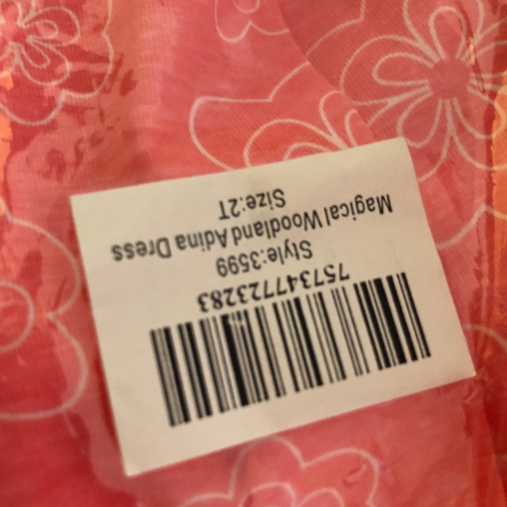 NWT gift! Jelly the Pug dress little girls size 2 - Picture 3 of 7